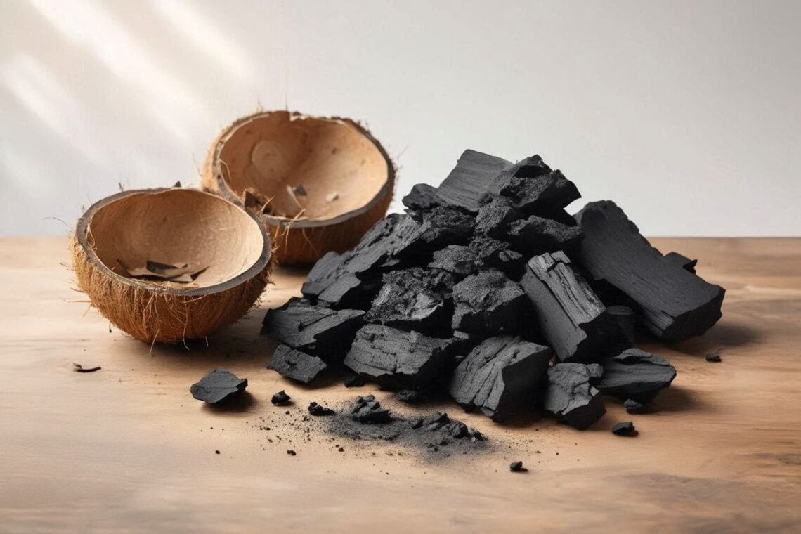 chemical free coconut shell charcoal