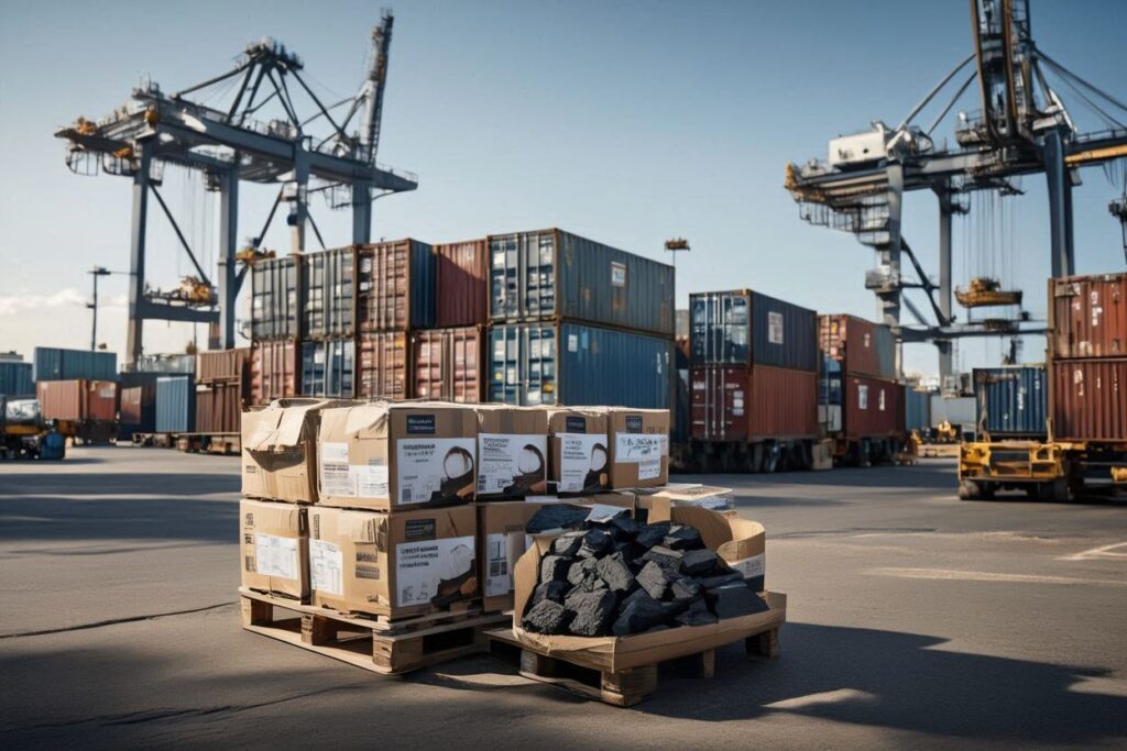 international charcoal shipment tracking